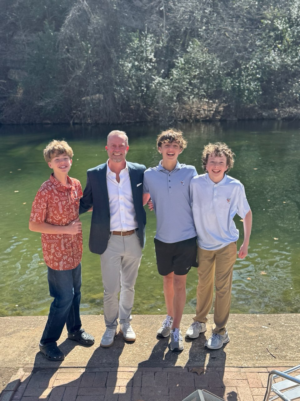 Jack, Matt, Brock, and George — County Line on the Lake, Austin